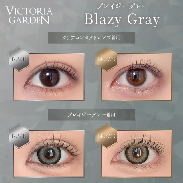 VICTORIA GARDEN 빅토리아가든 원데이 블레이지그레이(1박스 10개들이) (VICTORIA GARDEN) 제품 2번째 사진