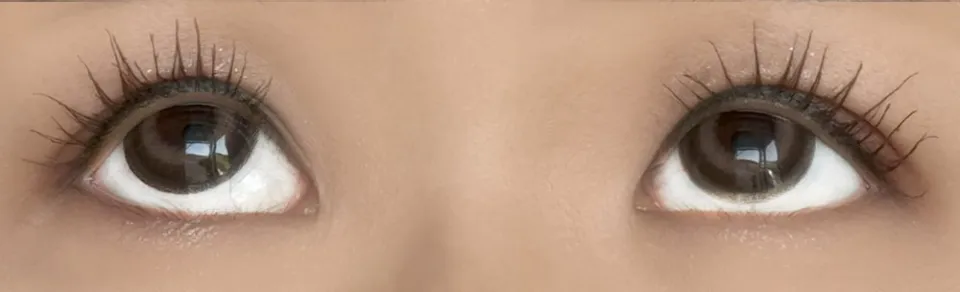 BABY MOTECON 베이비갸루 착용 이미지