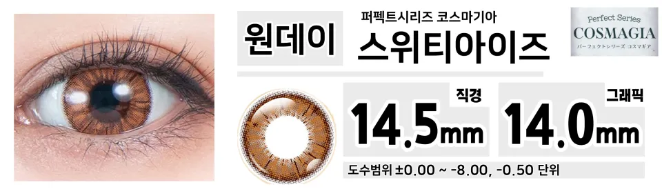 Perfect Series 퍼펙트시리즈 코스마기아 PC19 스위티아이즈