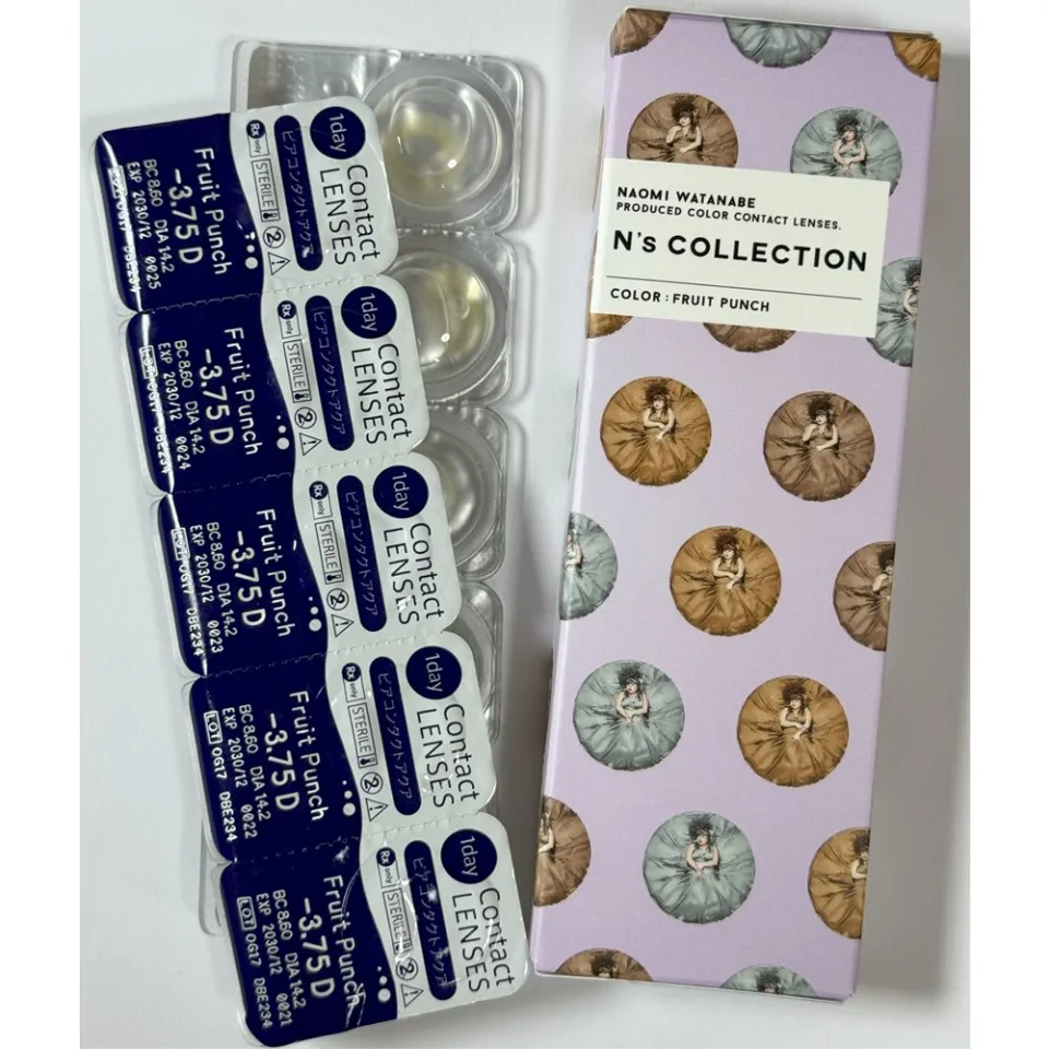 Ns COLLECTION 1DAY 엔즈컬렉션 후르츠펀치 박스 이미지