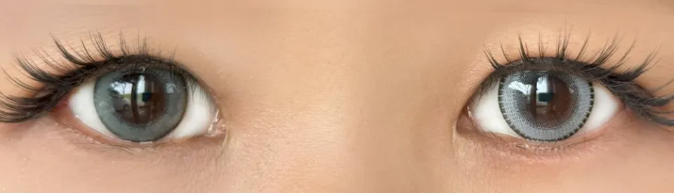 팝필라시럽원데이 쿠로고마시럽 착용 이미지