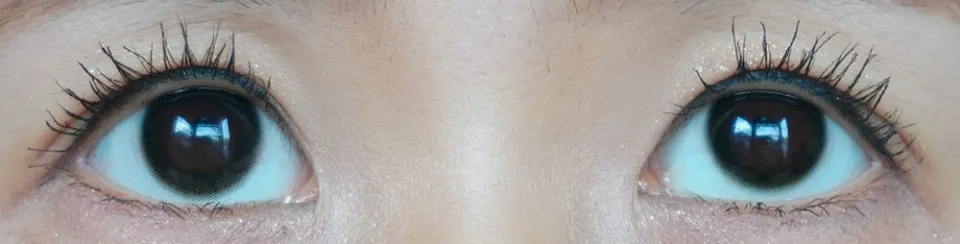 MEVILAGE 메빌라주 1day 얼루어블랙 렌즈착용 이미지
