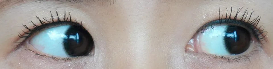 MEVILAGE 메빌라주 1day 얼루어블랙 렌즈착용 이미지