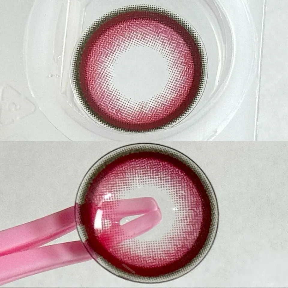 Honey Kiss 원데이 / 원먼스 15.0mm 츄룽캔디레드 박스 이미지