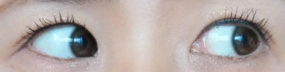 MEVILAGE 메빌라주 1day  캐시미어베이지 렌즈착용 이미지