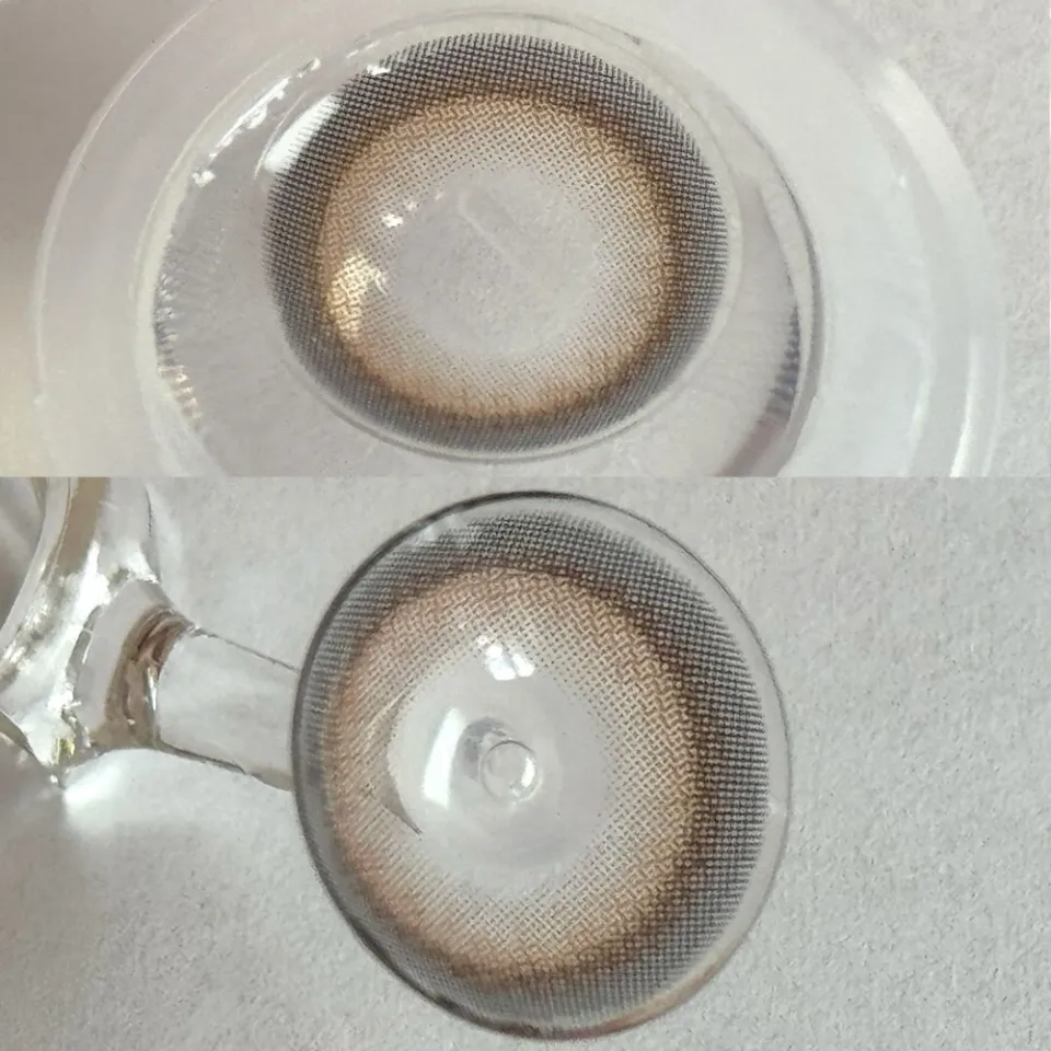 Honey Kiss 원데이 / 원먼스 15.0mm 츄룽캔디초코그레이 박스 이미지