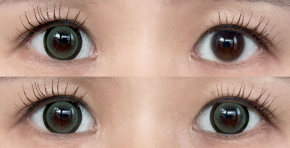 Honey Kiss 14.5mm 츄룽그린 착용 이미지
