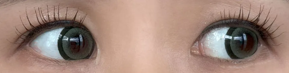Honey Kiss 14.5mm 츄룽그린 착용 이미지