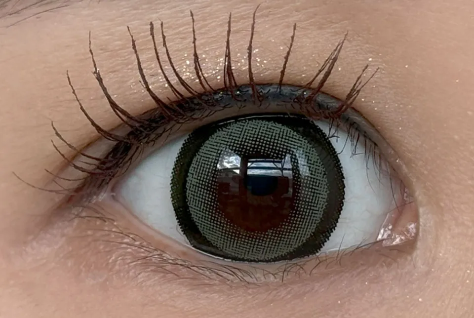 Honey Kiss 14.5mm 츄룽그린 착용 이미지
