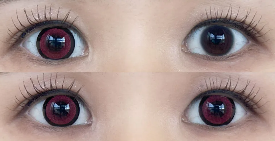 Honey Kiss 14.5mm 츄룽레드 착용 이미지