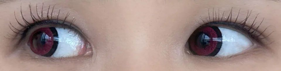 Honey Kiss 14.5mm 츄룽레드 착용 이미지