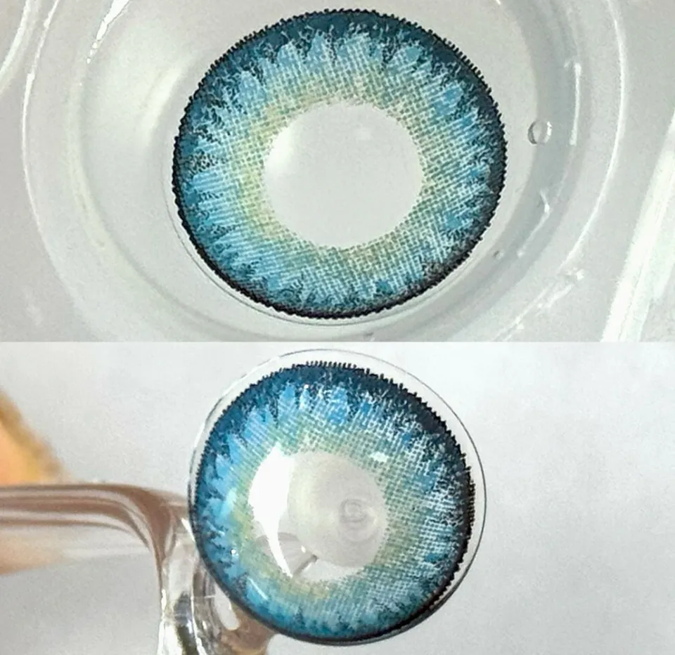 Teamo 티아모 원데이 고발색타입 14.2mm 시엘블루 박스 이미지