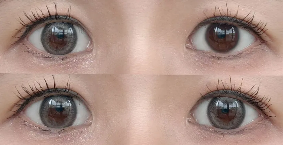 eyestar 아이스타 1day 데이글로우그레이 렌즈착용 이미지