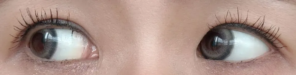 eyestar 아이스타 1day 데이글로우그레이렌즈착용 이미지