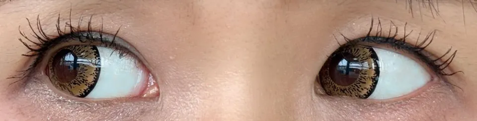 DOLCE Natural GranDesign 돌체내추럴그랜디자인 1Day 돌체코코넛브라운 렌즈착용 이미지
