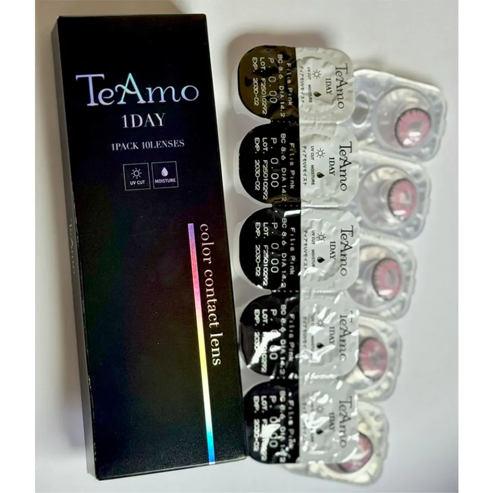 Teamo 티아모 원데이 고발색타입 14.2mm 라피스실버 박스 이미지