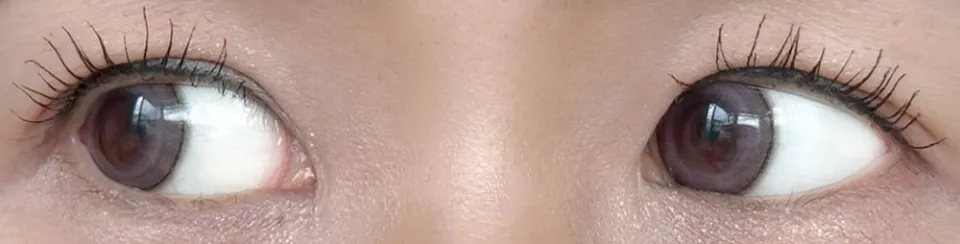 1day Refrear 실리콘하이드로겔 a-eye 에이아이 지니핑크 렌즈착용 이미지