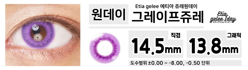 Etia gelee 에티아 그레이프쥬레 1Day