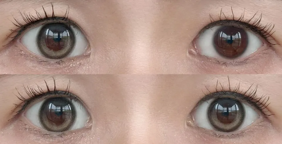 eyestar 아이스타 1day 아이코닉브라운 렌즈착용 이미지