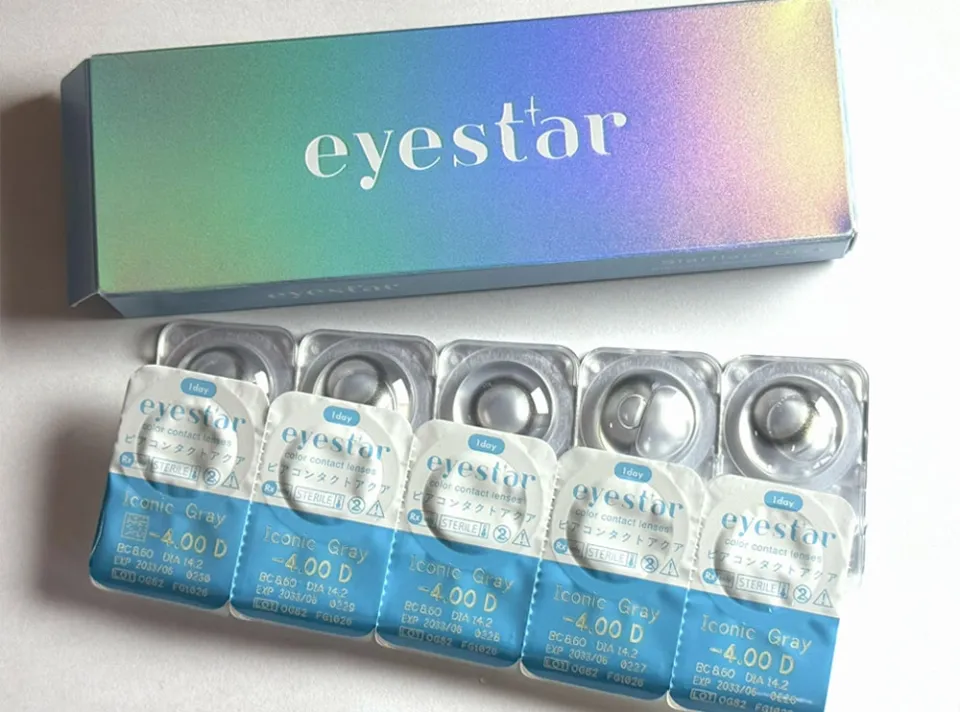 eyestar 아이스타 1day 아이코닉그레이 박스 이미지