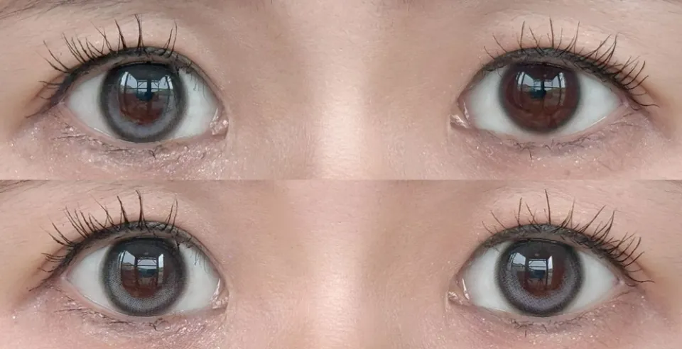 eyestar 아이스타 1day 아이코닉그레이 렌즈착용 이미지