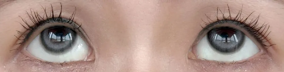 eyestar 아이스타 1day 아이코닉그레이 렌즈착용 이미지