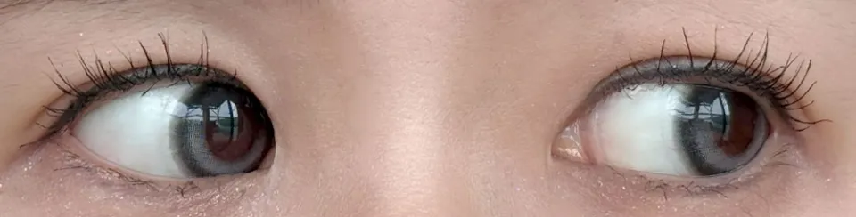 eyestar 아이스타 1day 아이코닉그레이 렌즈착용 이미지
