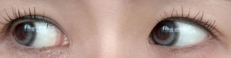 eyestar 아이스타 1day 아이코닉그레이 렌즈착용 이미지