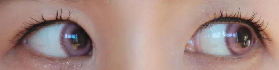 Eye Closet 아이클로젯 원데이 아쿠아모이스트UV 14.5mm 이나즈마핑크 착용 이미지