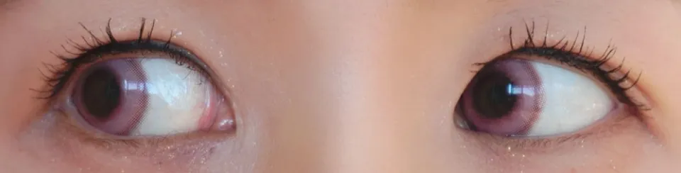 Eye Closet 아이클로젯 원데이 아쿠아모이스트UV 14.5mm 이나즈마핑크 착용 이미지