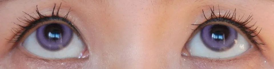 Eye Closet 아이클로젯 원데이 아쿠아모이스트UV 14.5mm 카미나리퍼플 착용 이미지