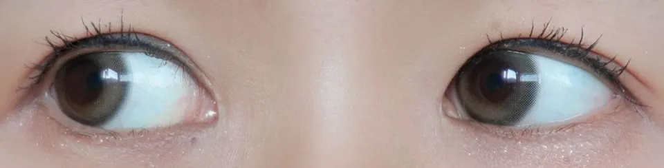 Flurry 플러리원데이 1day 워터라이트올리브 렌즈착용 이미지