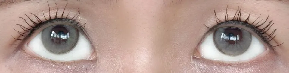 1day Refrear 실리콘하이드로겔 a-eye 에이아이 루나아이보리 렌즈착용 이미지