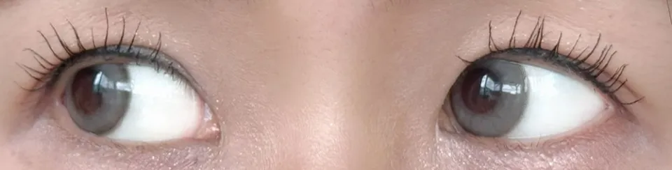 1day Refrear 실리콘하이드로겔 a-eye 에이아이 루나아이보리 렌즈착용 이미지