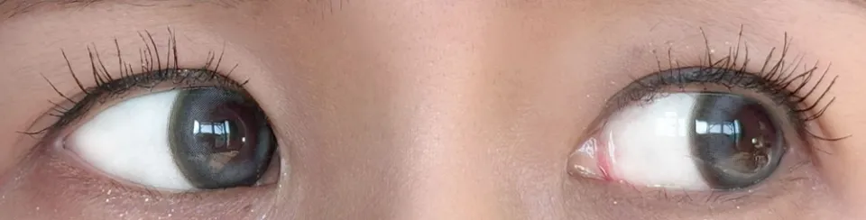 1day Refrear 실리콘하이드로겔 a-eye 에이아이 마그네틱그레이 렌즈착용 이미지