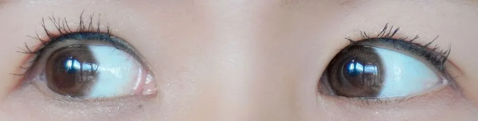 Flurry 플러리원데이 1day 워터라이트올리브 렌즈착용 이미지