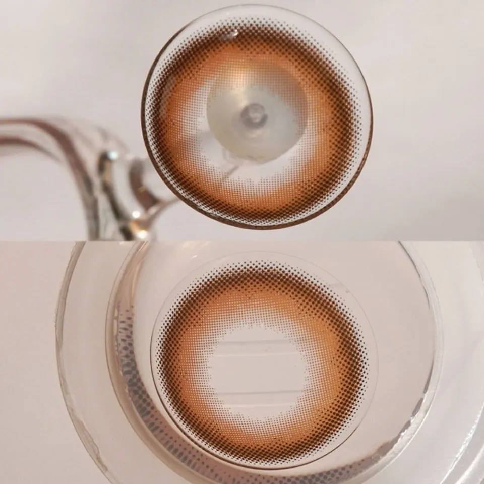 Eye Closet 아이클로젯 원데이 아쿠아모이스트UV 14.5mm 마카로니베이지 렌즈 이미지