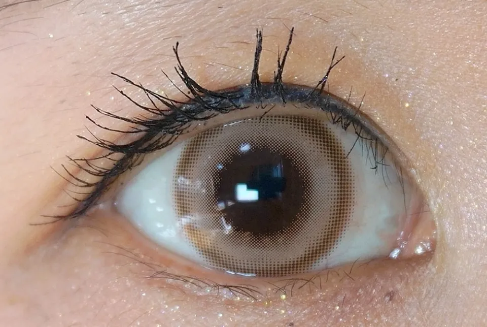 Eye Closet 아이클로젯 원데이 아쿠아모이스트UV 14.5mm 마카로니베이지 착용 이미지