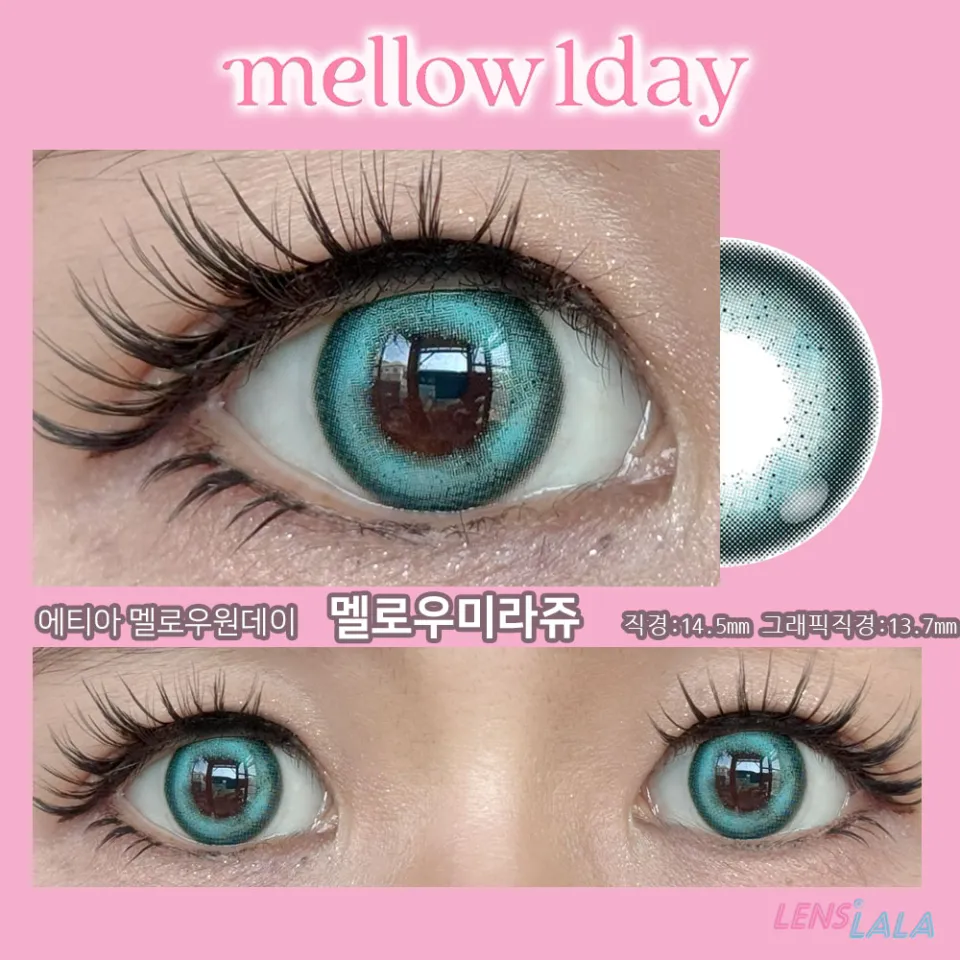 Etia Mellow 에티아 멜로우원데이 1Day 멜로우미라쥬 컬러 렌즈