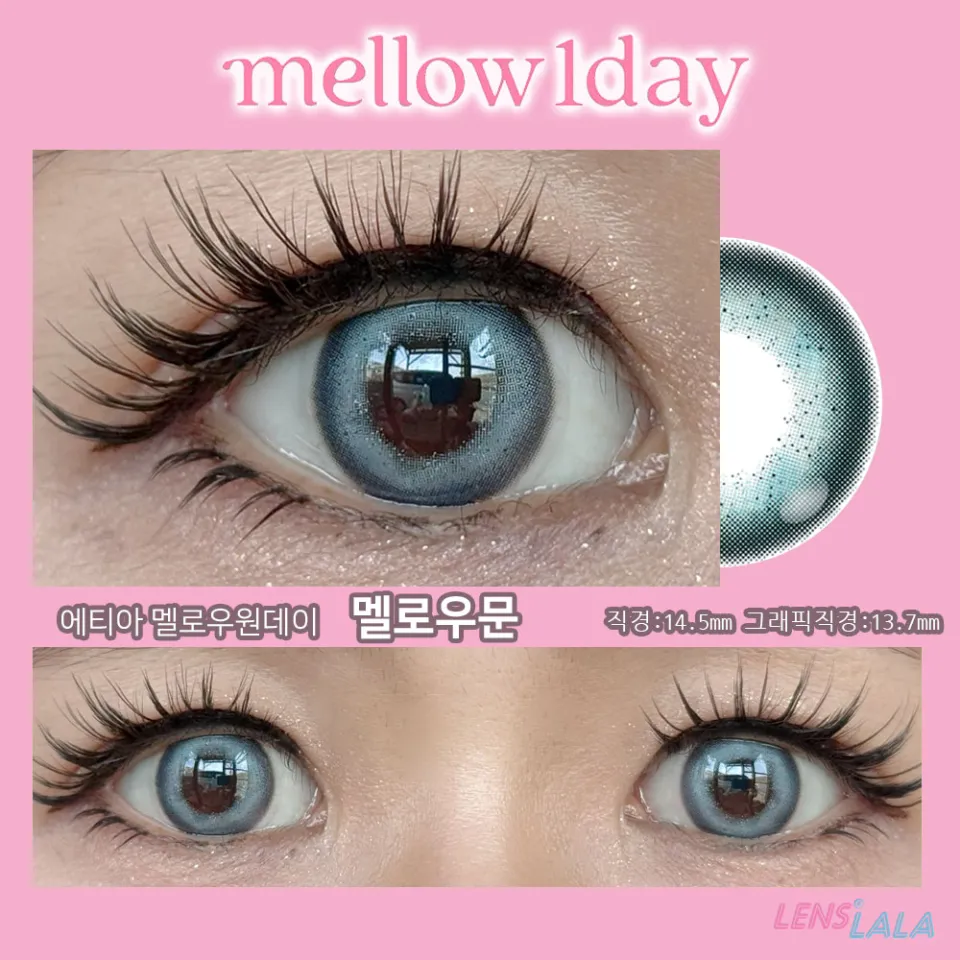 Etia Mellow 에티아 멜로우원데이 1Day 멜로우문 컬러 렌즈