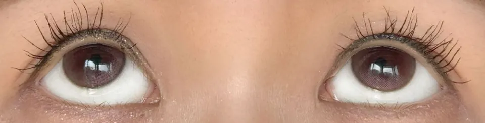 1day Refrear 실리콘하이드로겔 a-eye 에이아이 멜팅핑크 렌즈착용 이미지