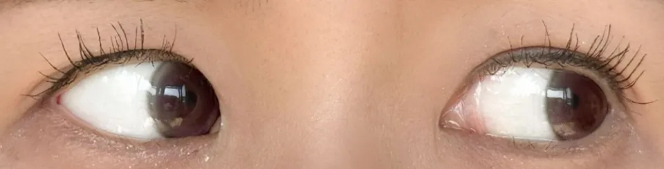 1day Refrear 실리콘하이드로겔 a-eye 에이아이 멜팅핑크 렌즈착용 이미지