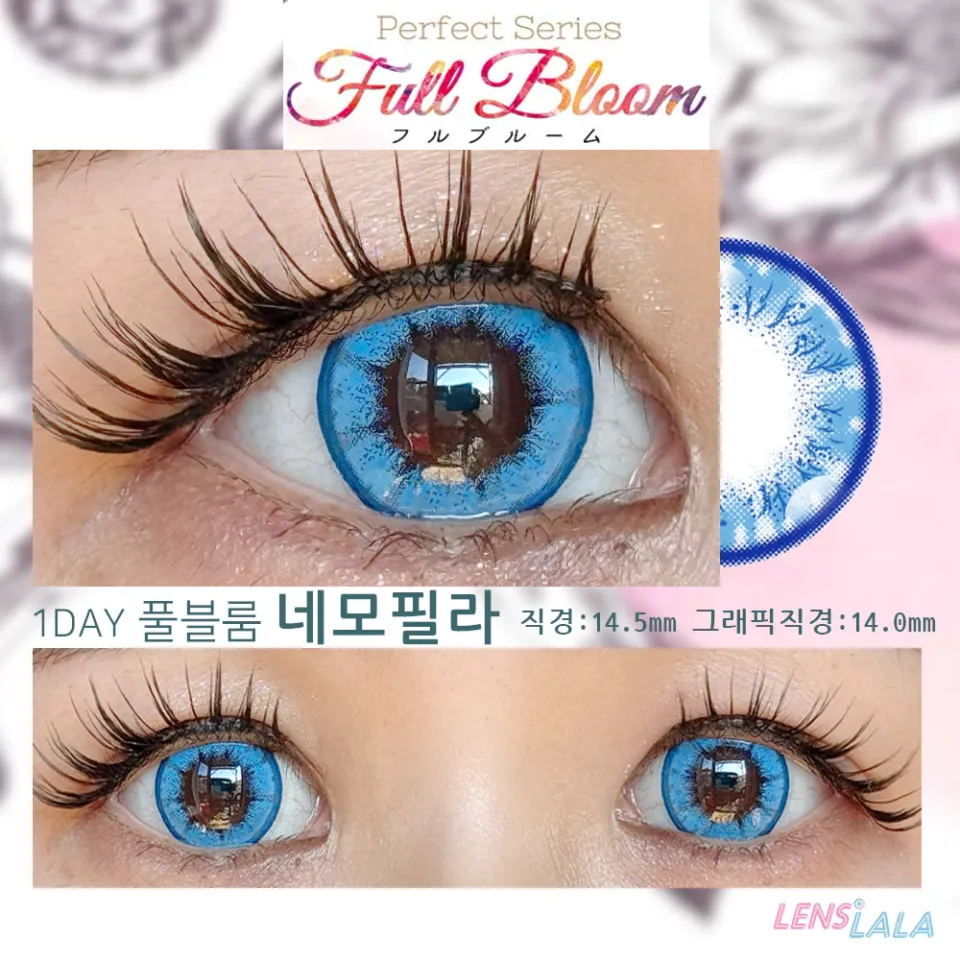 퍼펙트시리즈 풀블룸 네모필라 컬러 렌즈