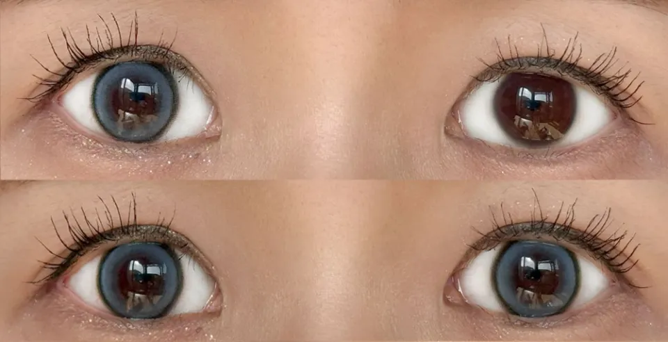 1day Refrear 실리콘하이드로겔 a-eye 에이아이 넥스트블루 렌즈착용 이미지
