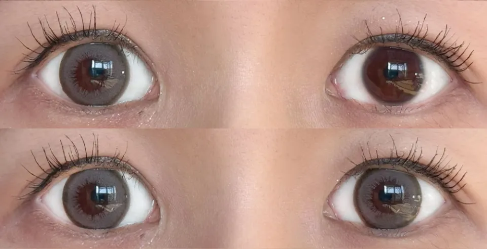 1day Refrear 실리콘하이드로겔 a-eye 에이아이 노바그레쥬 렌즈착용 이미지