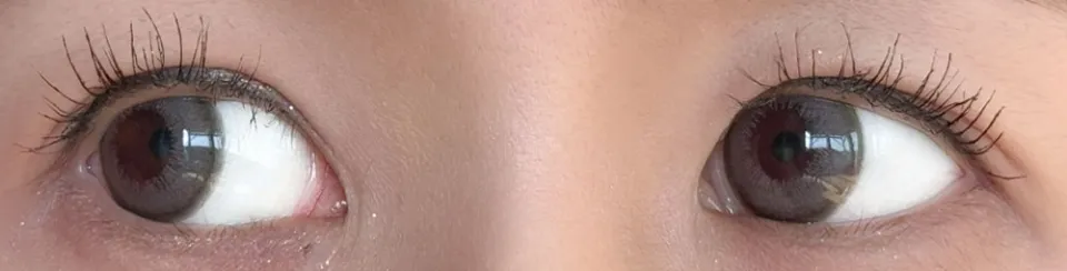 1day Refrear 실리콘하이드로겔 a-eye 에이아이 멜팅핑크 렌즈착용 이미지