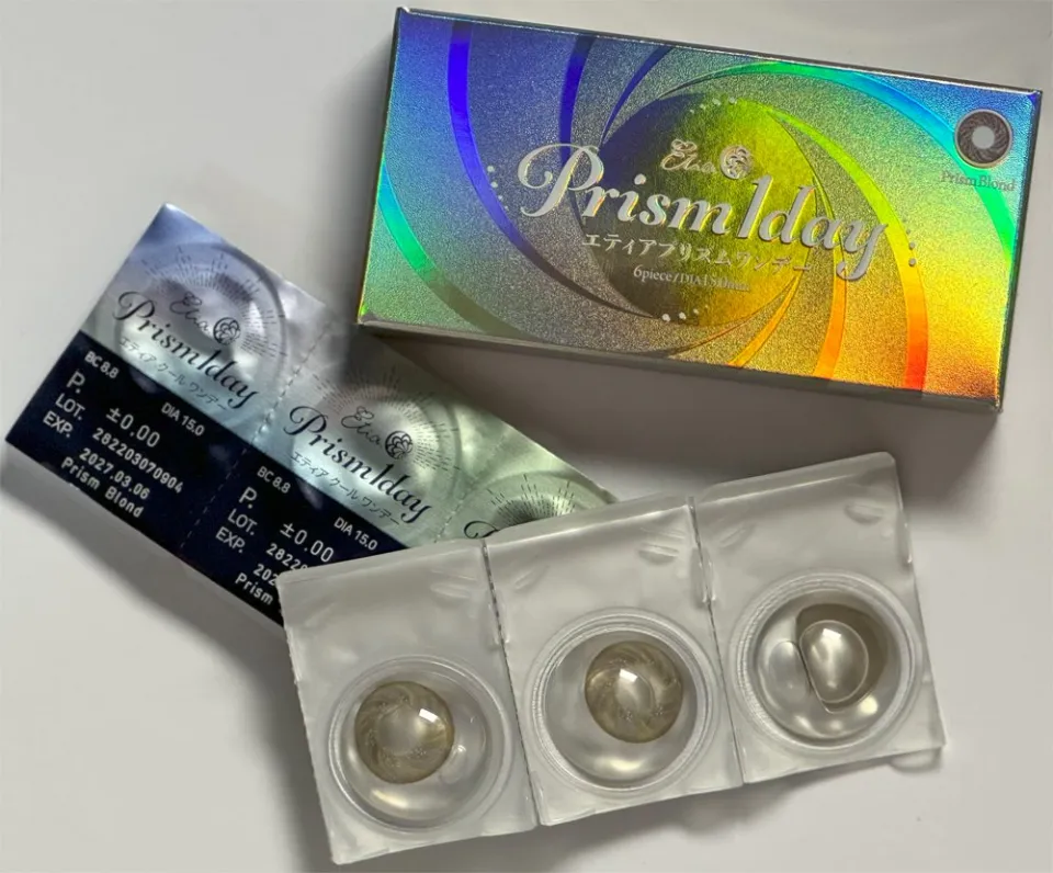 Etia. Prism1day 프리즘블론드 박스 이미지