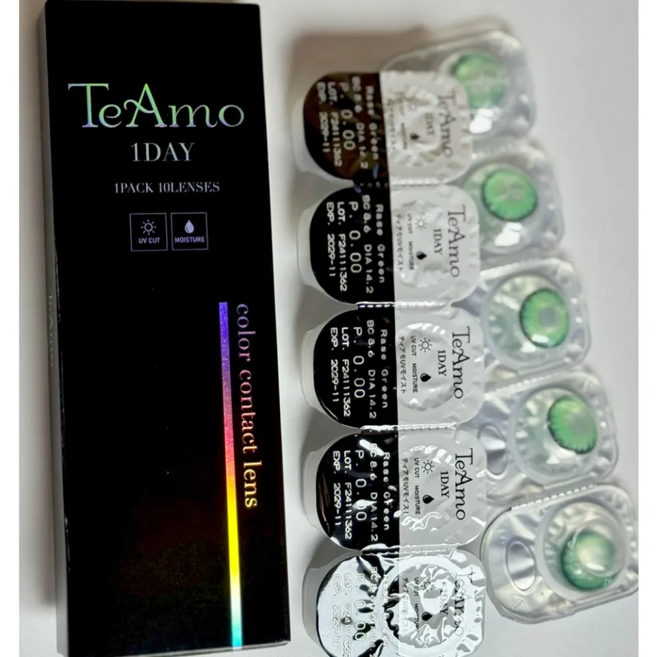 Teamo 티아모 원데이 고발색타입 14.2mm 라세그린 박스 이미지