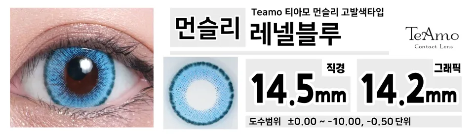 Teamo 티아모 먼슬리 고발색타입 레넬블루