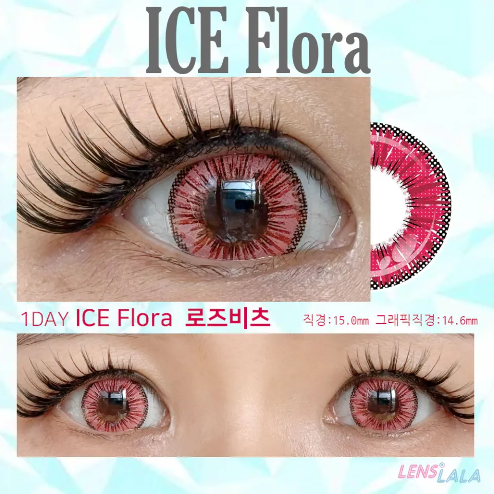 어시스트슈슈 ICE Flora 1day 로즈비츠 컬러 렌즈
